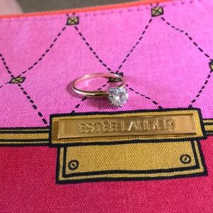 Moissanite Engagement Ring